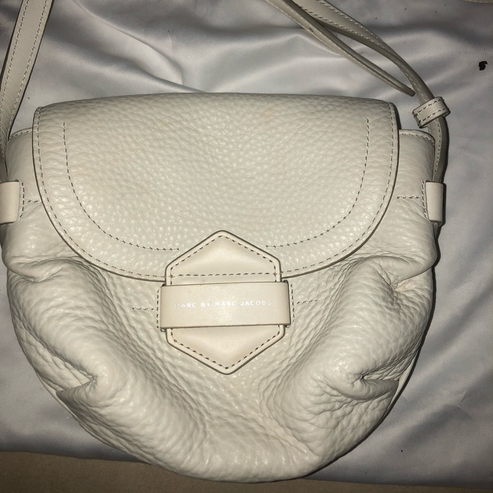 Marc Jacobs white crossbody bag